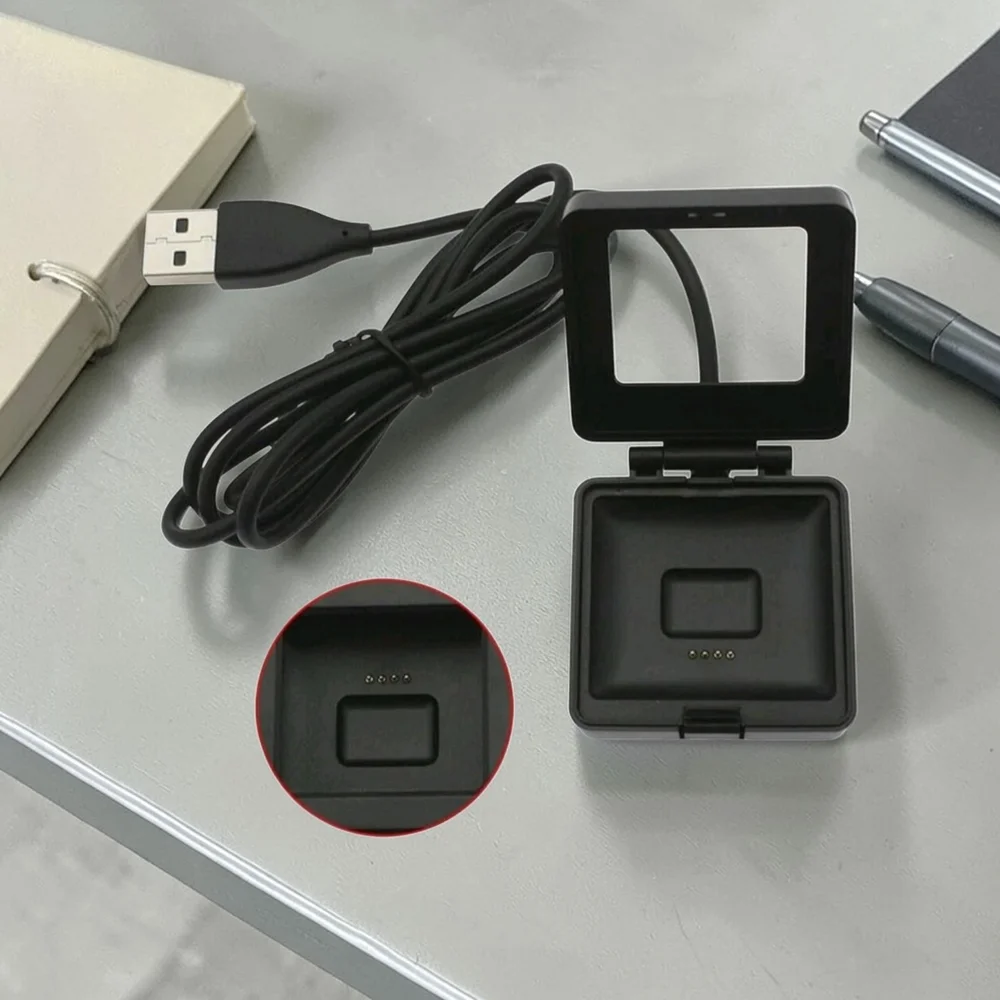 Smartwatch USB Charger for Fitbit Blaze, Charging Cable Cord Dock Stand. The ite